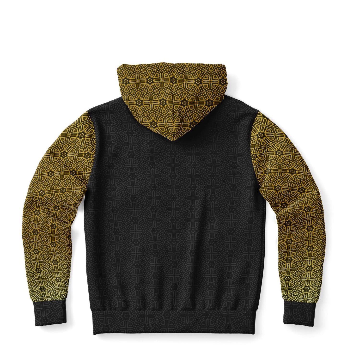 Gold Deco Seed of Life Zip Hoodie
