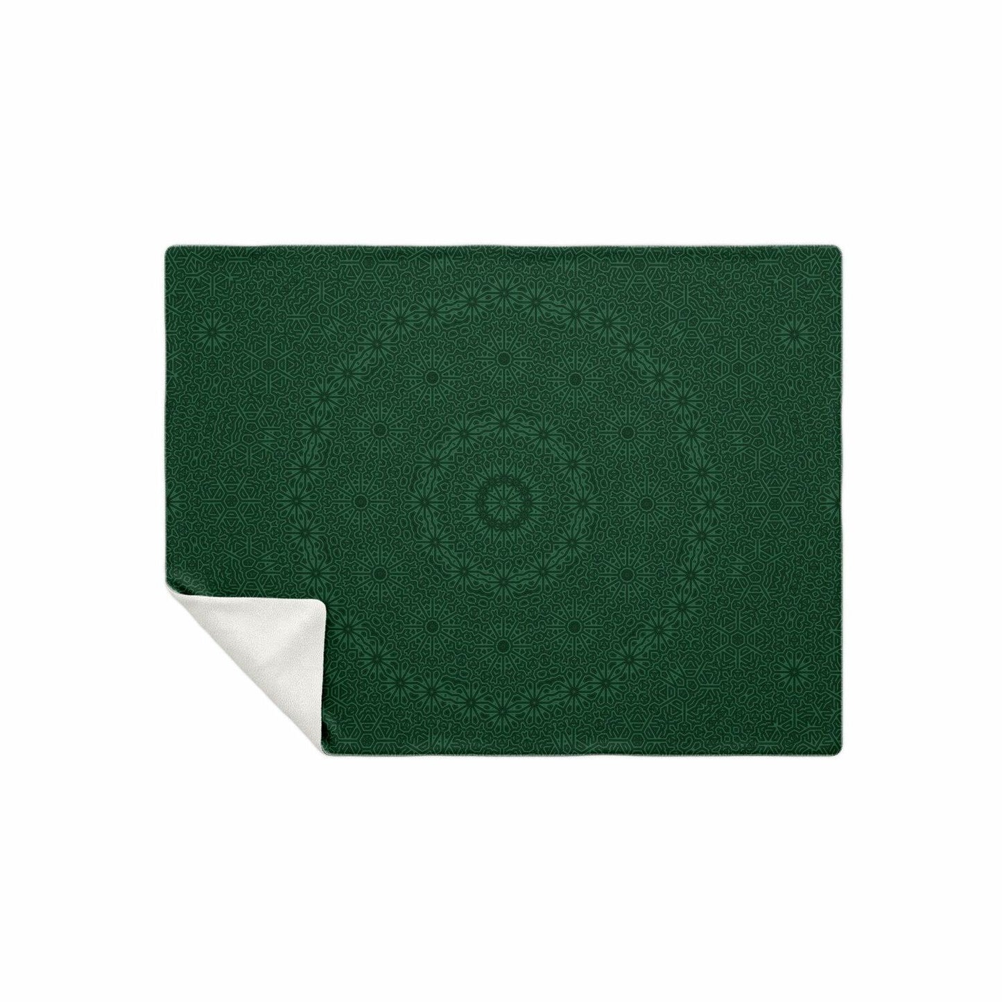 Forest Impossible Geometry Mandala Blanket