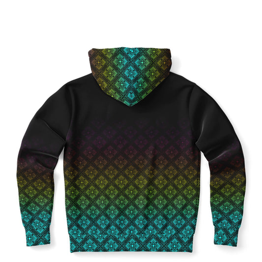 CMYK Deco Fade Zip Hoodie