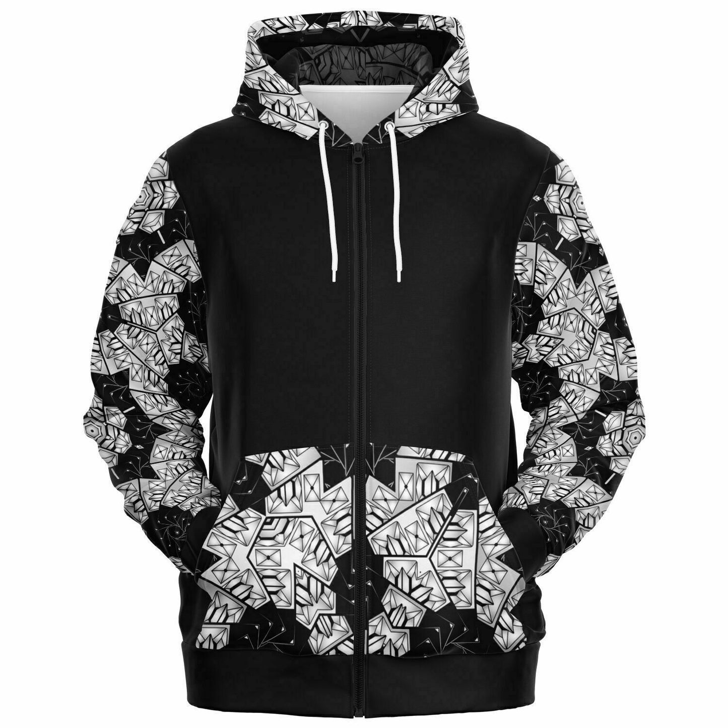 Funktion One Mandala Zip Hoodie