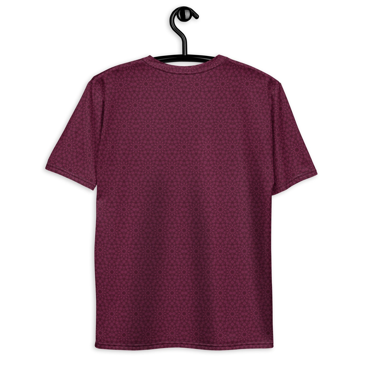 Maroon Patterned Tee