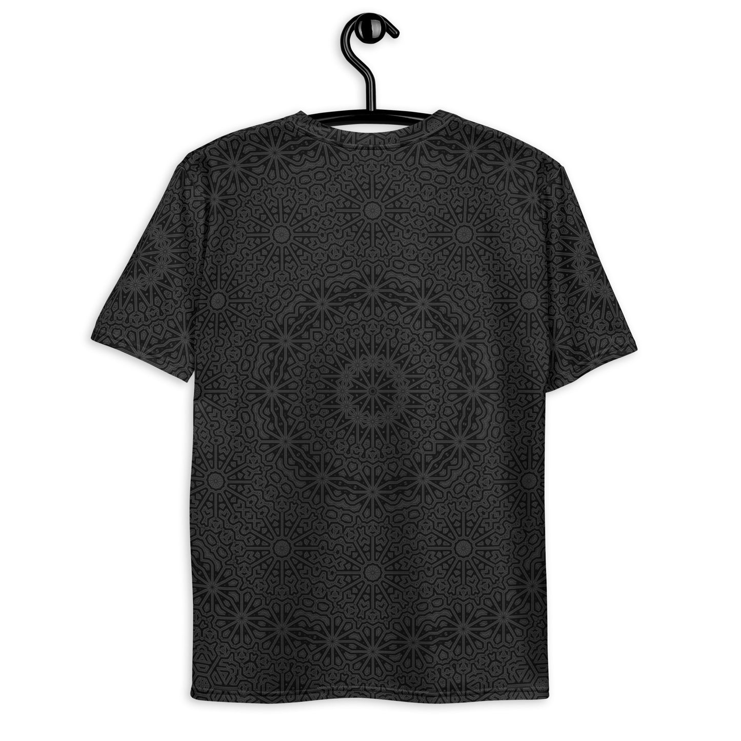 Black/Charcoal Geometry Mandala Short Sleeve