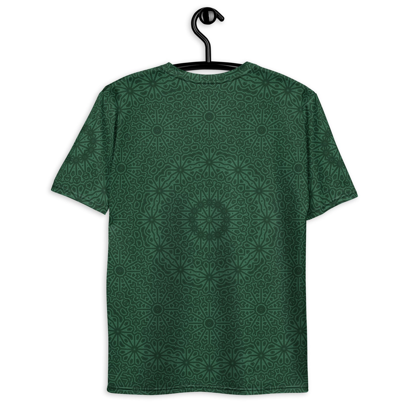 Forest Green Geometry Mandala Short Sleeve