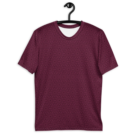 Maroon Patterned Tee