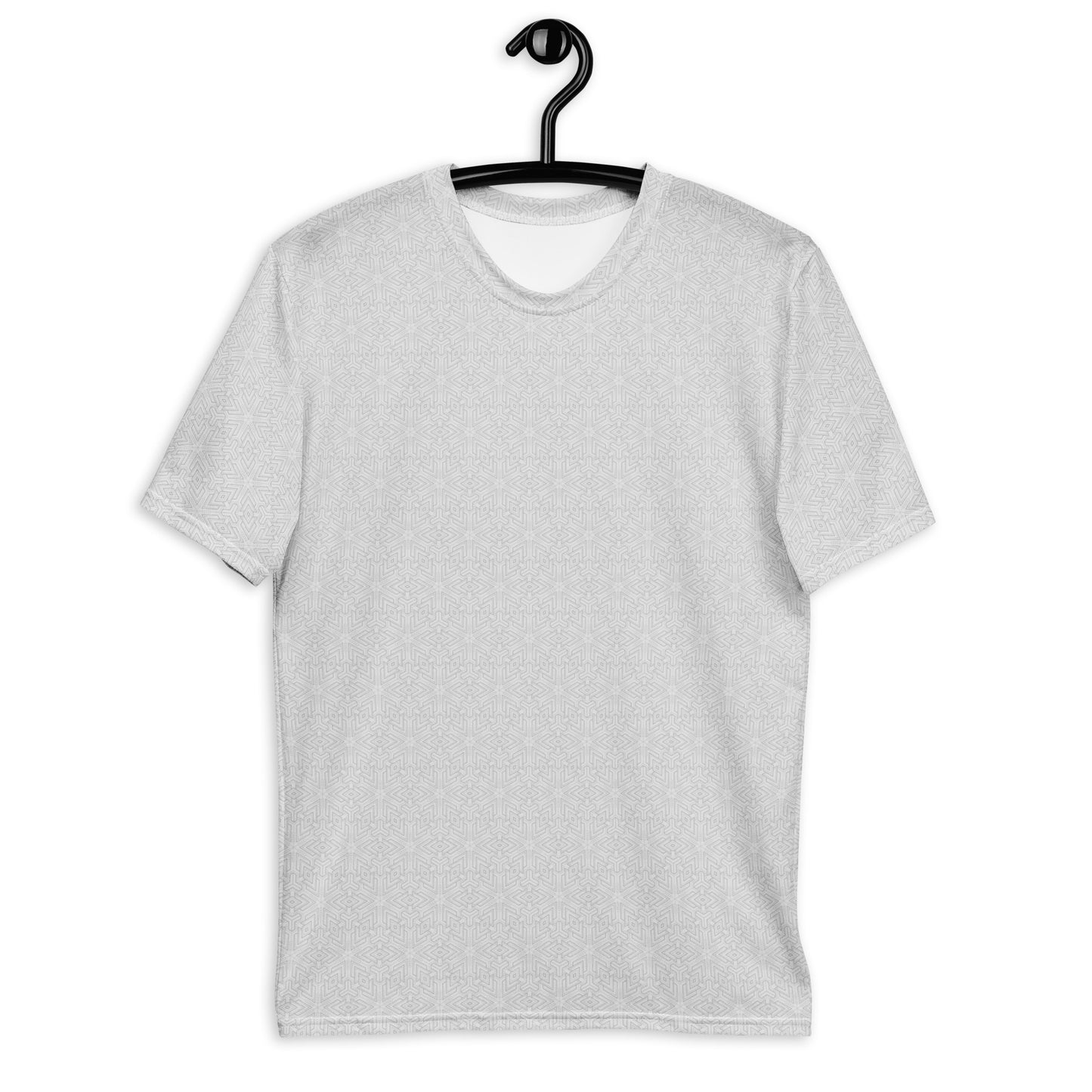 Men's Silver Isometric Short Sleeve