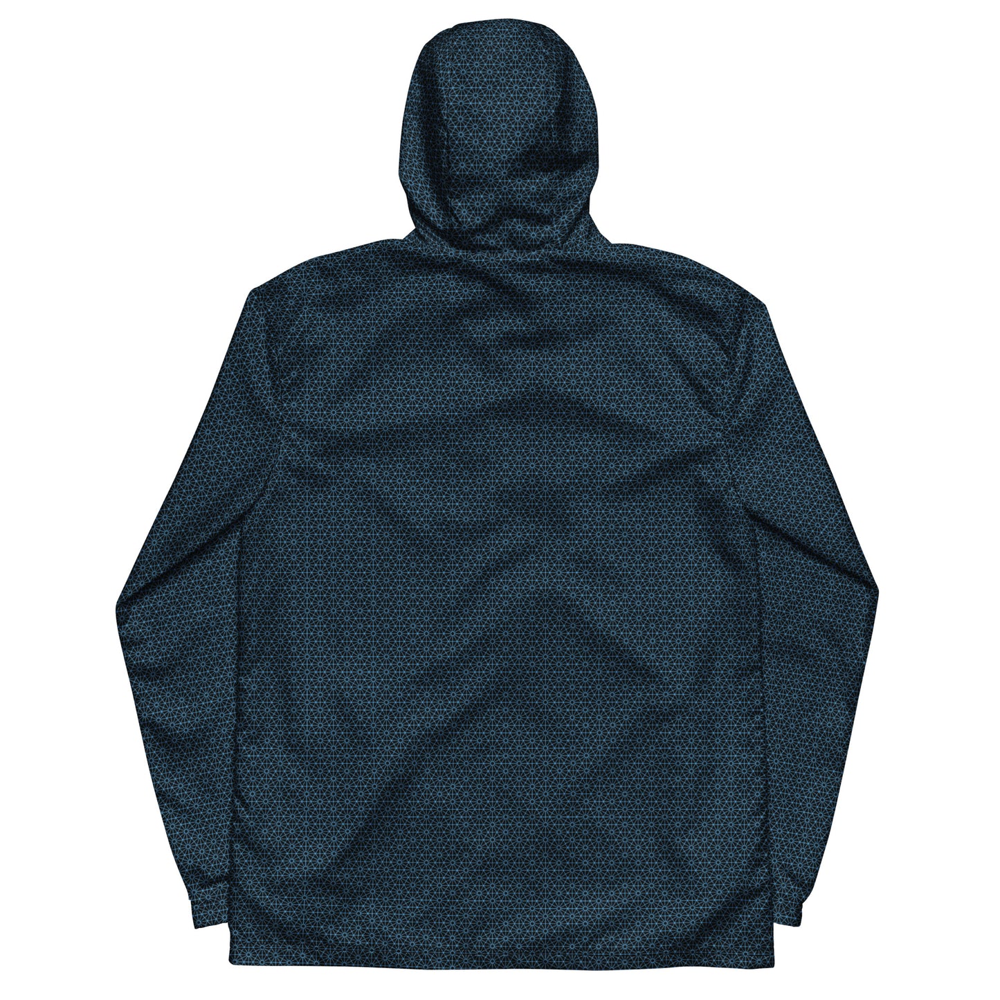 Aqua/Black Tree of Life Windbreaker