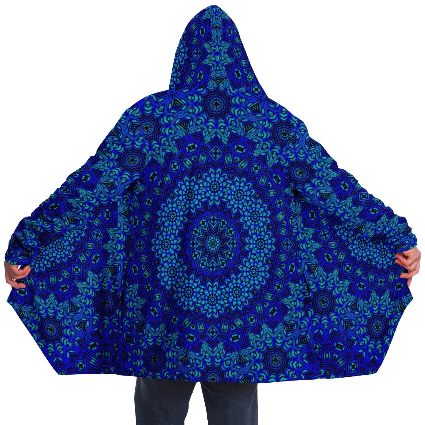 Ice Blue Deco Cloak