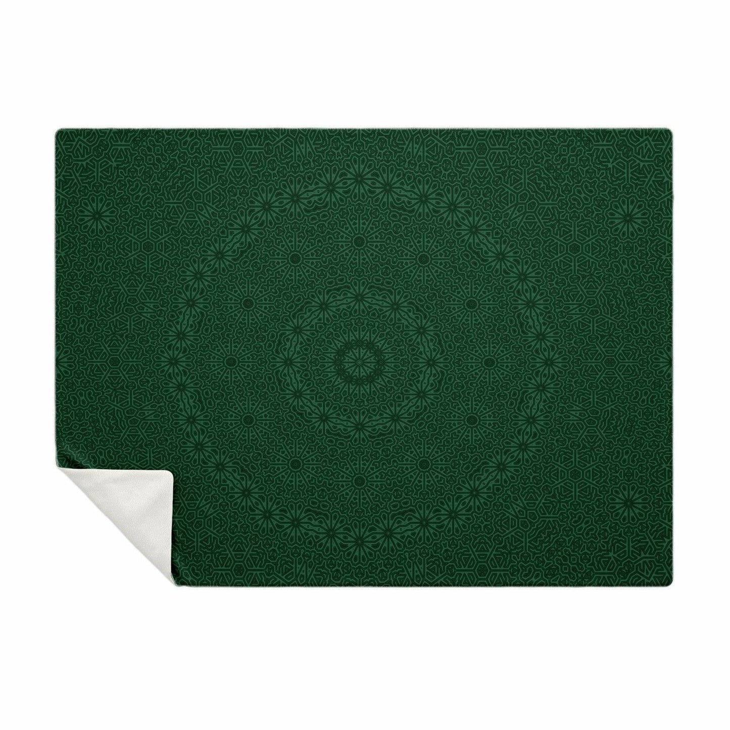 Forest Impossible Geometry Mandala Blanket