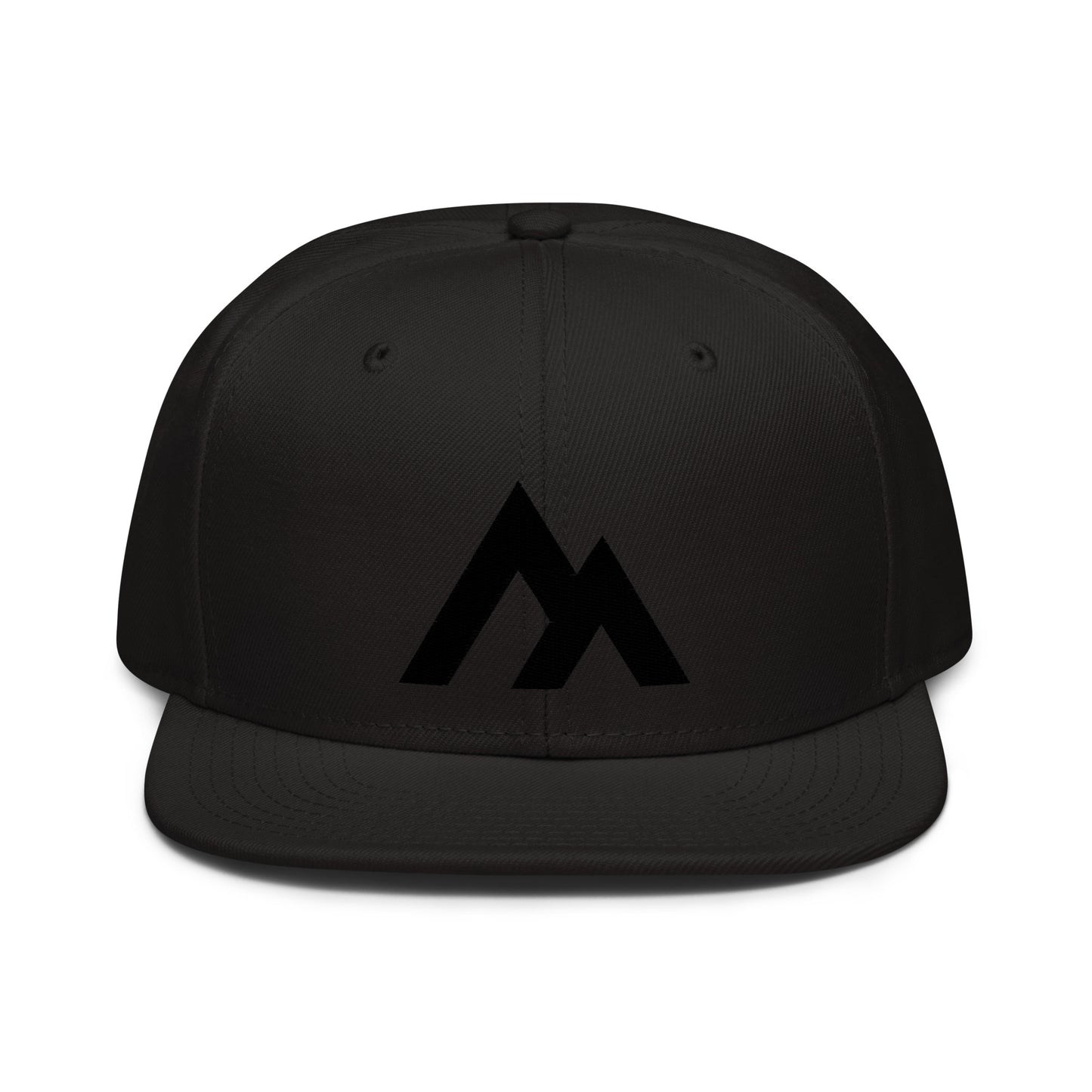 Black/Black Snap Back Hat