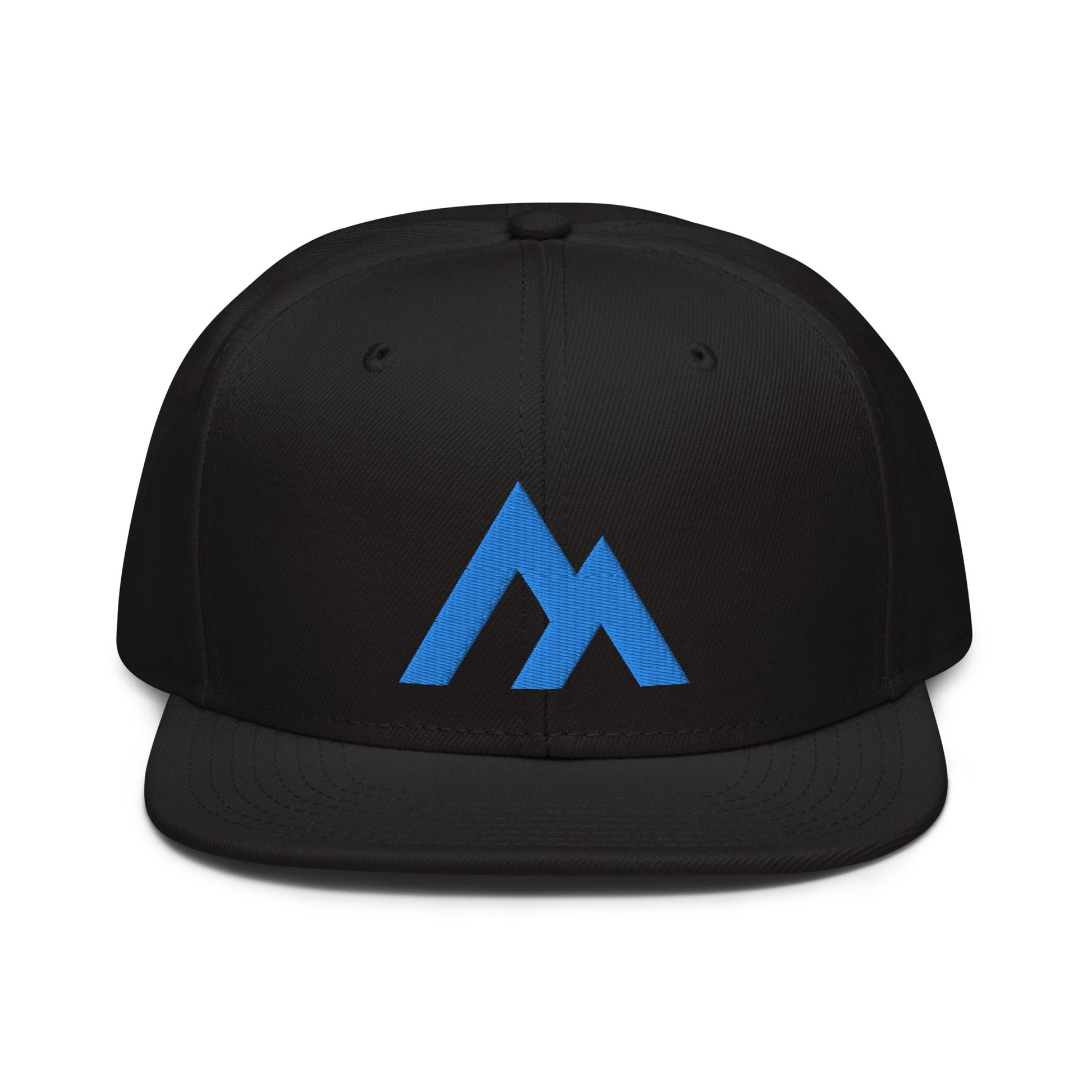 Black/Aqua Snapback Hat – Mysticus Apparel