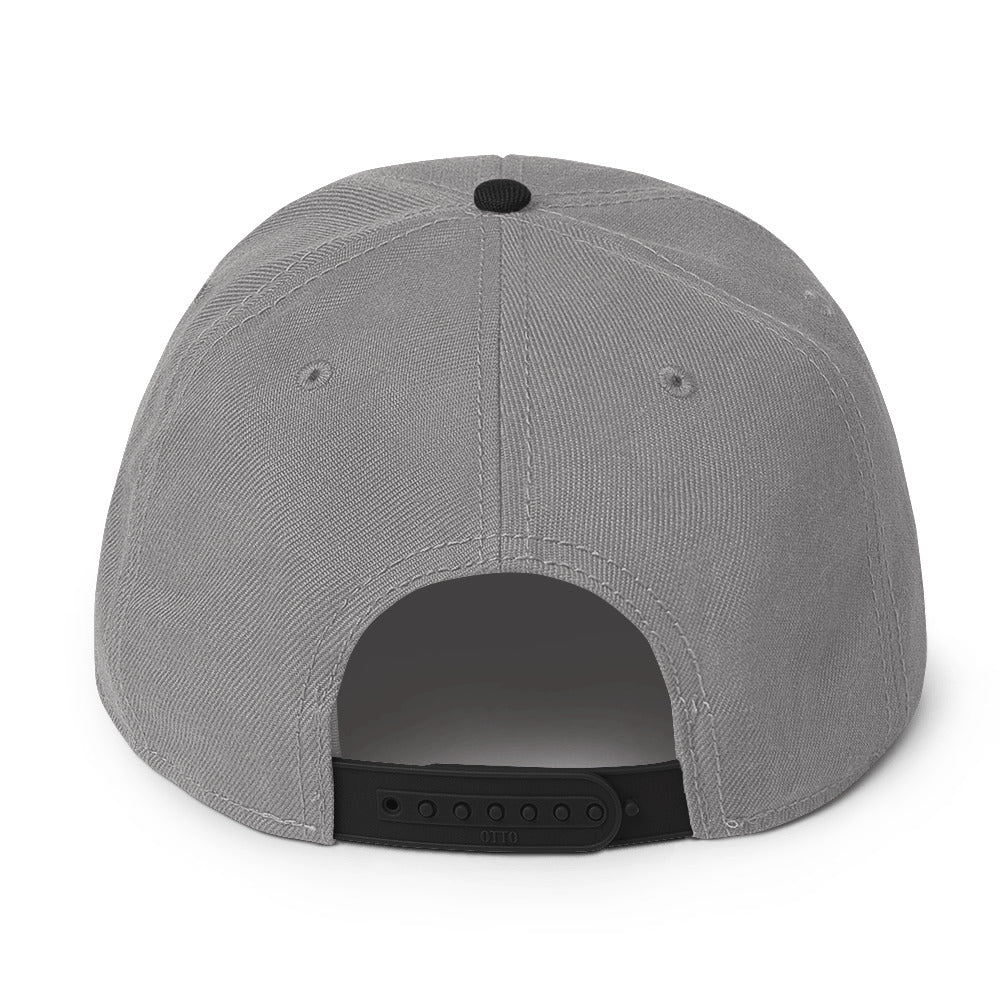 Gray/Black Snapback Hat