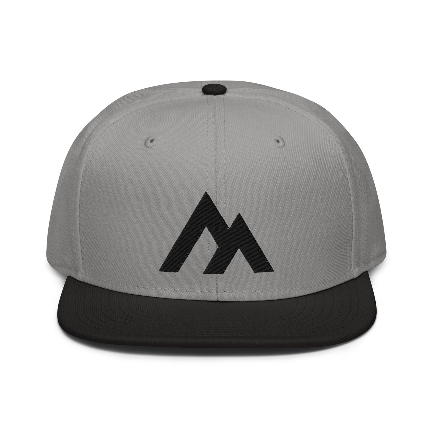 Gray/Black Snapback Hat