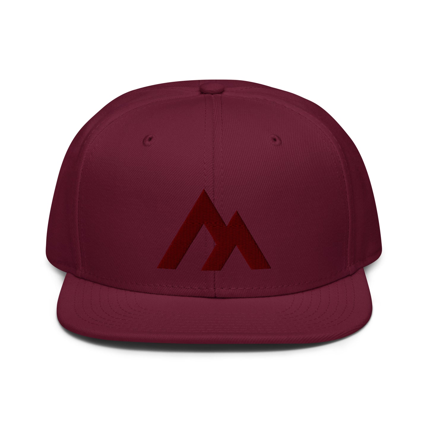 Maroon Snapback Hat