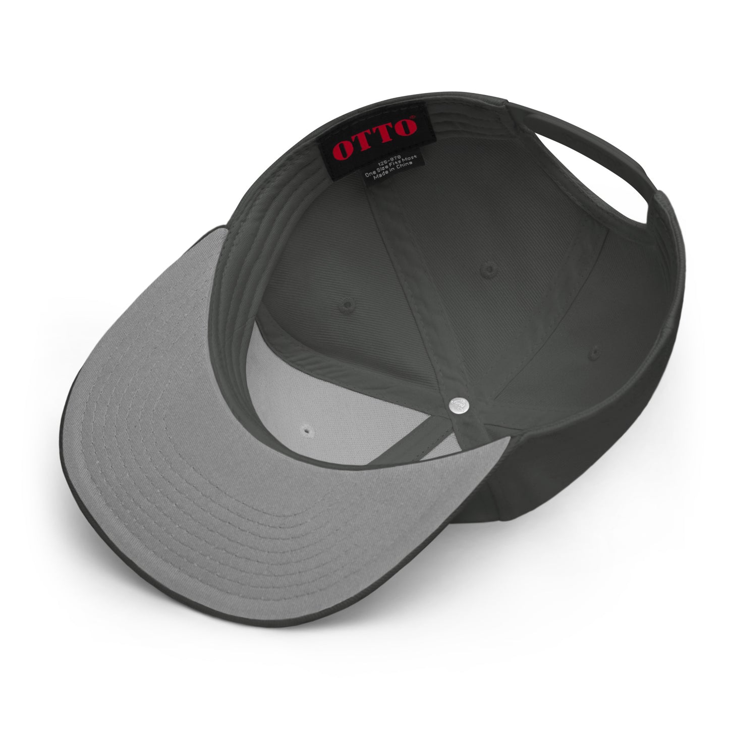 Charcoal Snap Back Hat