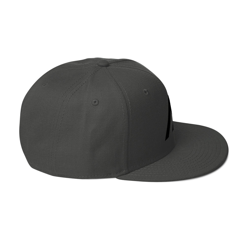 Charcoal Snap Back Hat