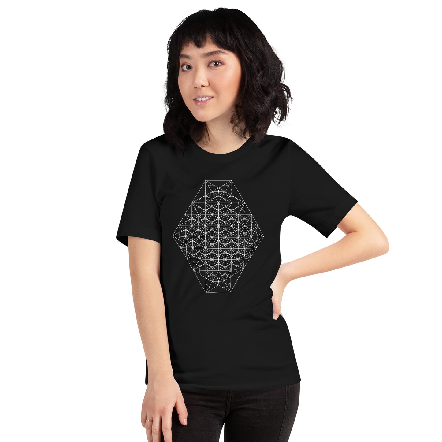 Minimal Unisex Black Short Sleeve Shirt